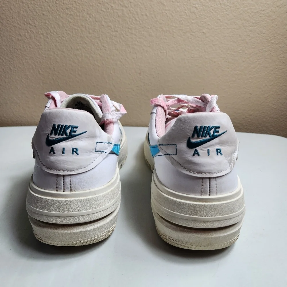 Nike Womens |11| AF1 PLT.AF.ORM White/Pastel/DZ5197-100